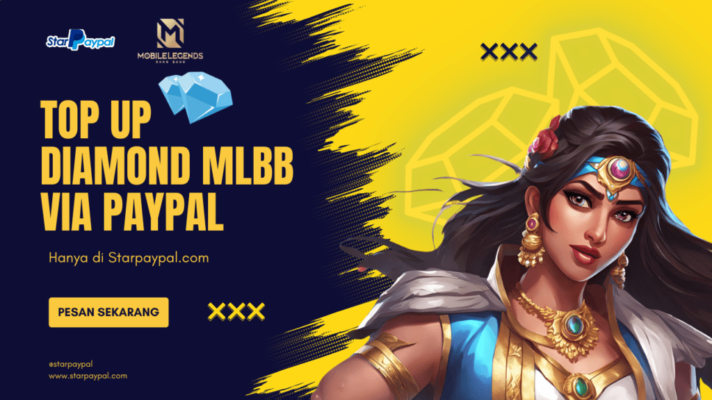 Top Up Diamond Mobile Legends Via Paypal