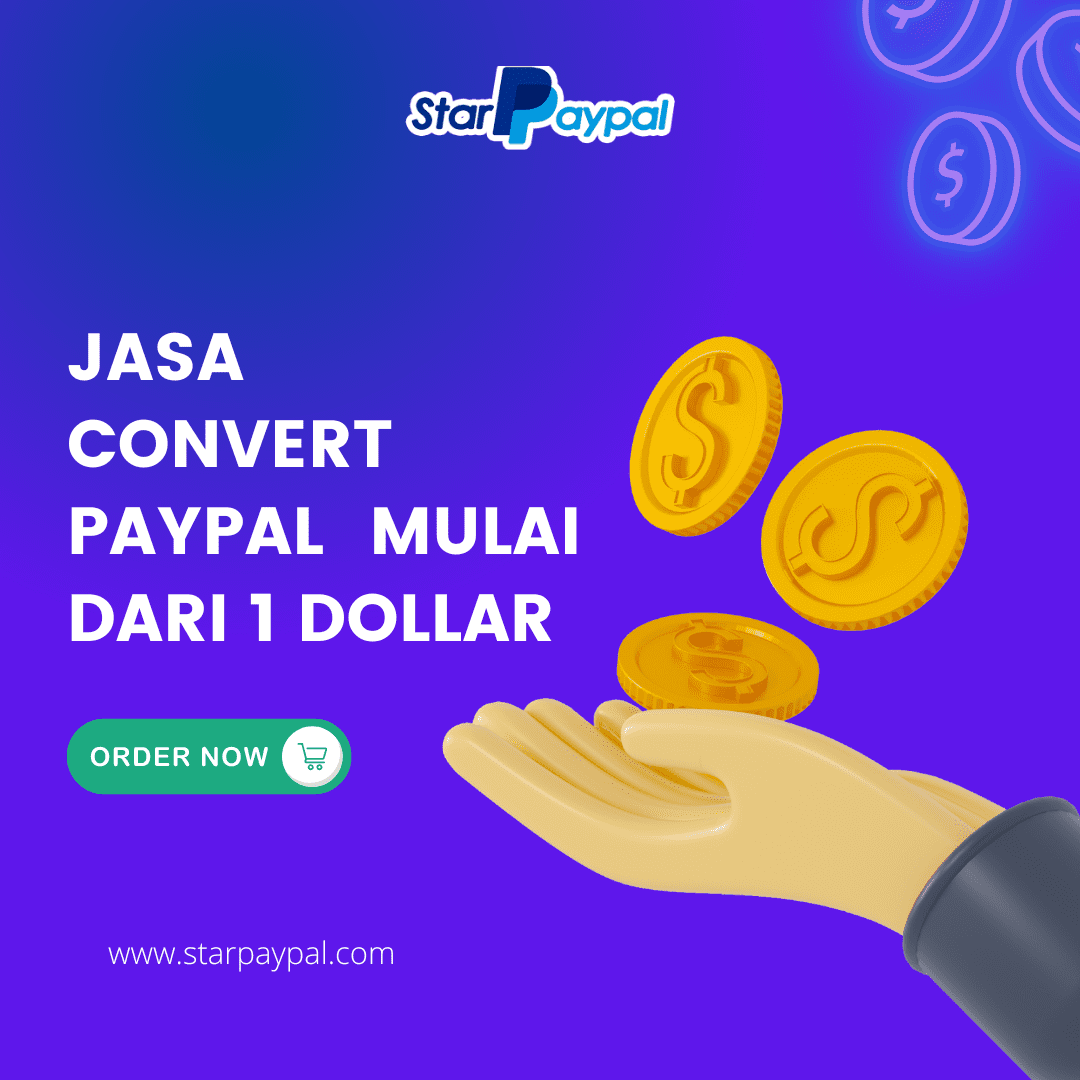 JASA CONVERT PAYPAL 1 DOLLAR