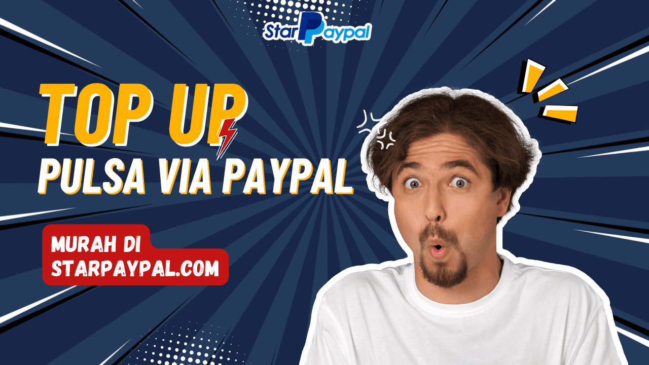TOP UP PULSA VIA PAYPAL