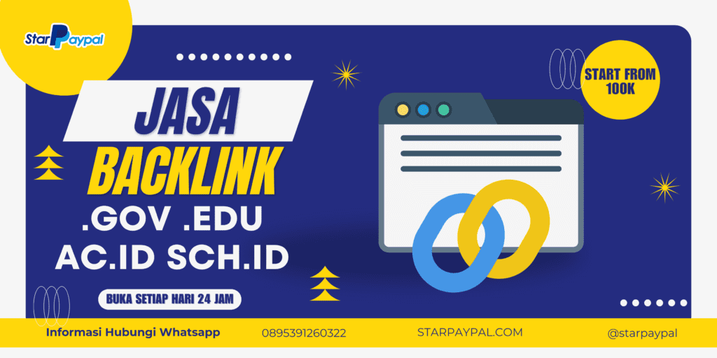 jasa backlink via paypal