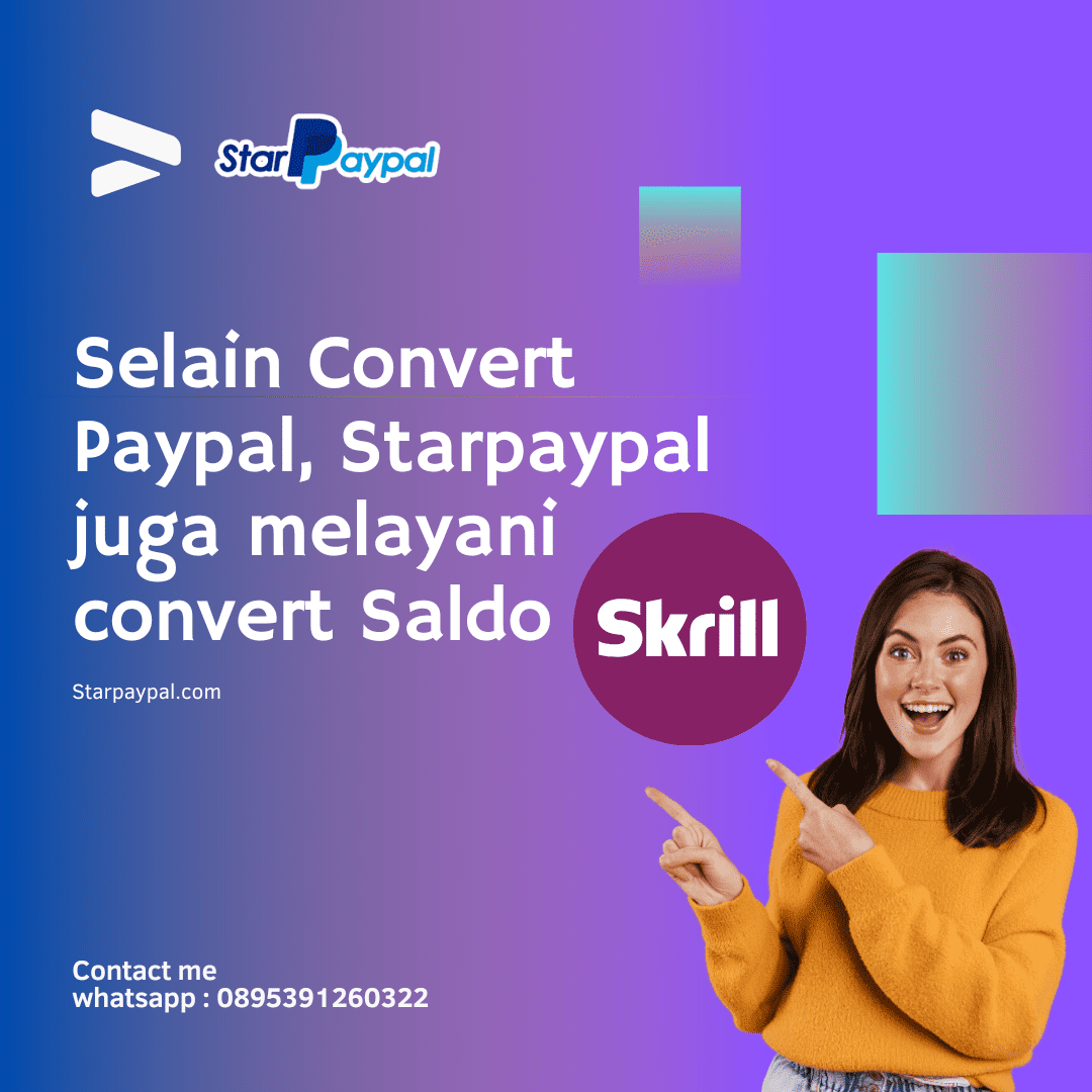 Jasa convert Skrill