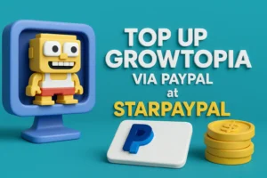top up growtopia via paypal